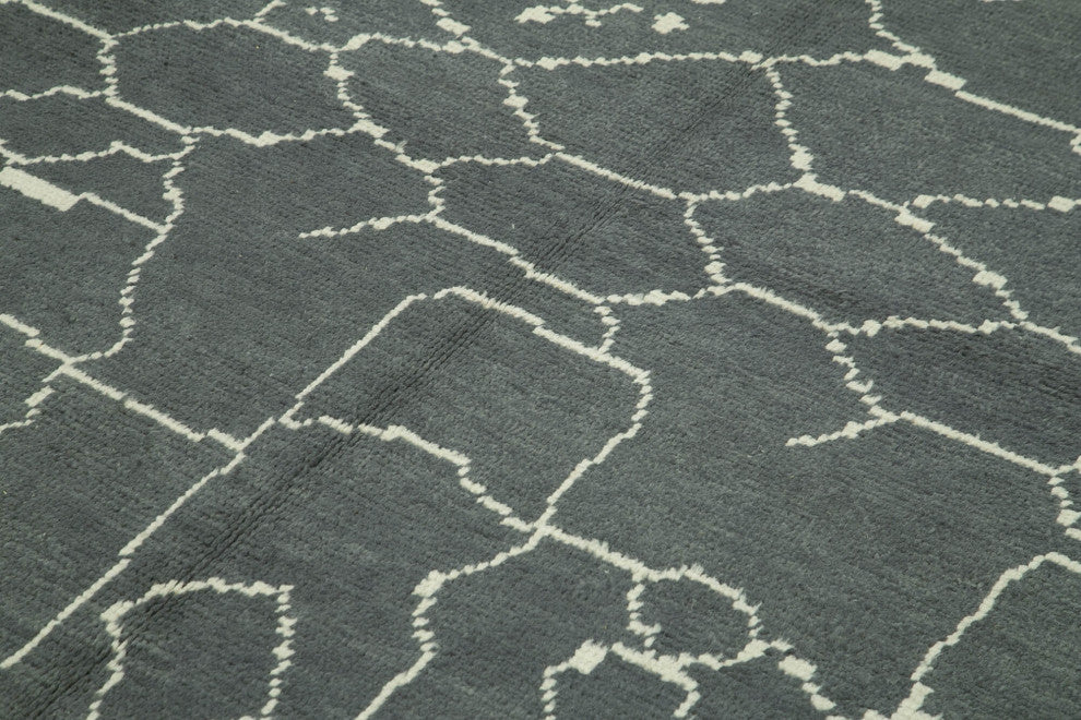 Rug N Carpet - Handmade Unique 6' 4'' x 9' 1'' Moroccan Area Rug