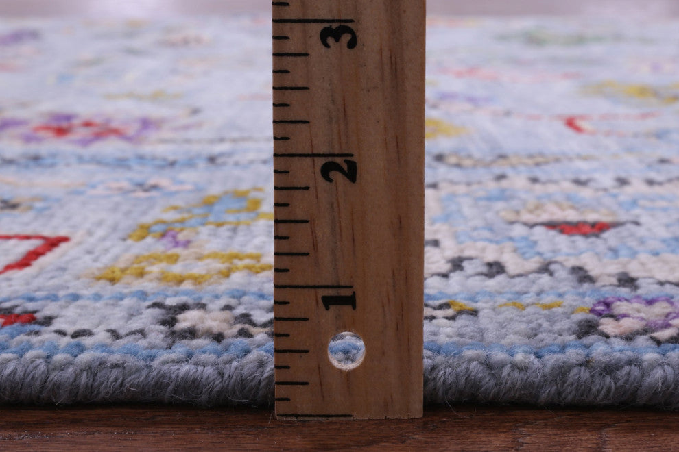 5' 1" X 8' 4" Turkish Oushak Hand Knotted Wool Rug - Q15466