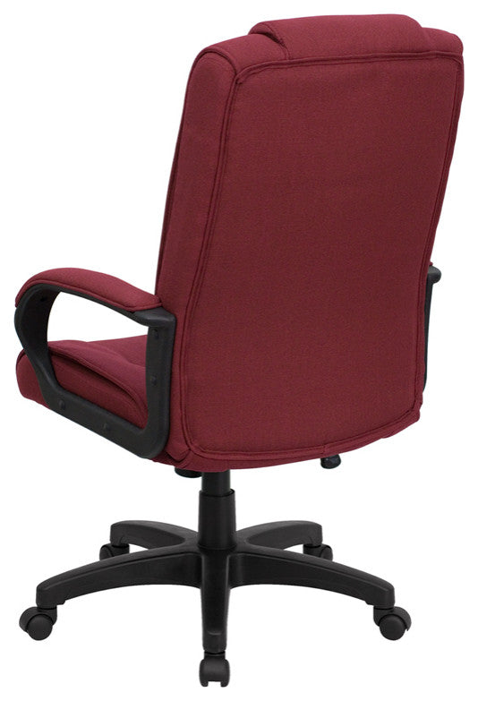 Burgundy High Back Chair
