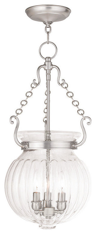 Everett Pendant, Brushed Nickel