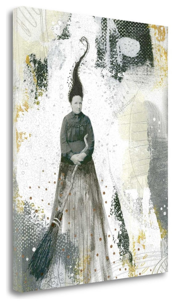 "Witch I" By Sarah Ogren, Giclee Print on Gallery Wrap Canvas, Ready to Hang