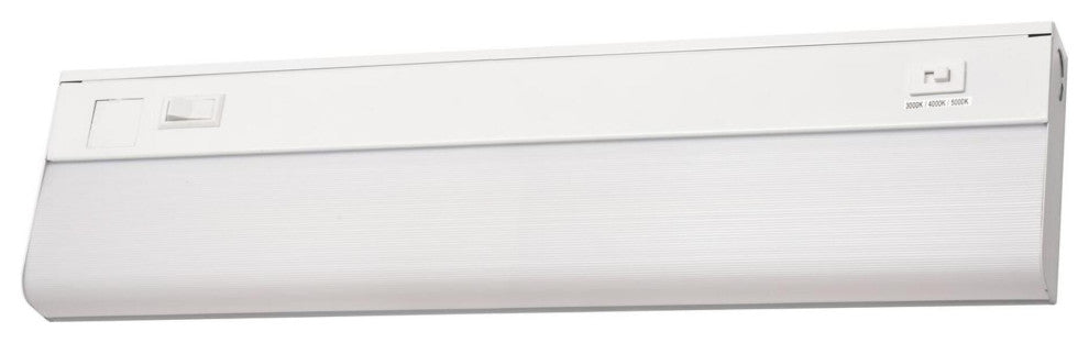18" T5L LED Closet Light, Pull Chain, White, Adjustable CCT