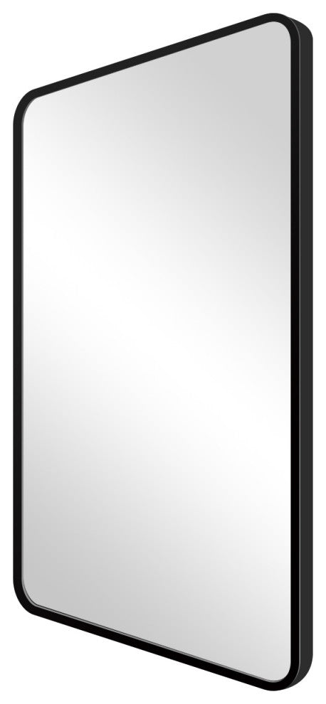 Framed Bathroom Mirror, Rectangular Mirror, Horizontal/Vertical, 24"x36