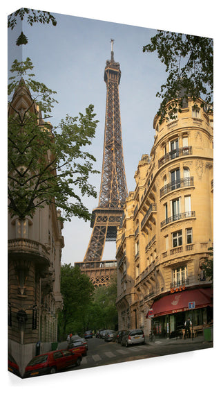 "Eiffel Tower 6" by Chris Bliss, Canvas Art, 30"x47"