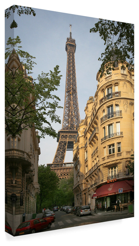 "Eiffel Tower 6" by Chris Bliss, Canvas Art, 30"x47"