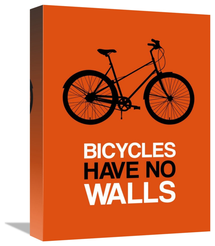 "Bicycles Have No Walls Poster 1" Fine Art Print