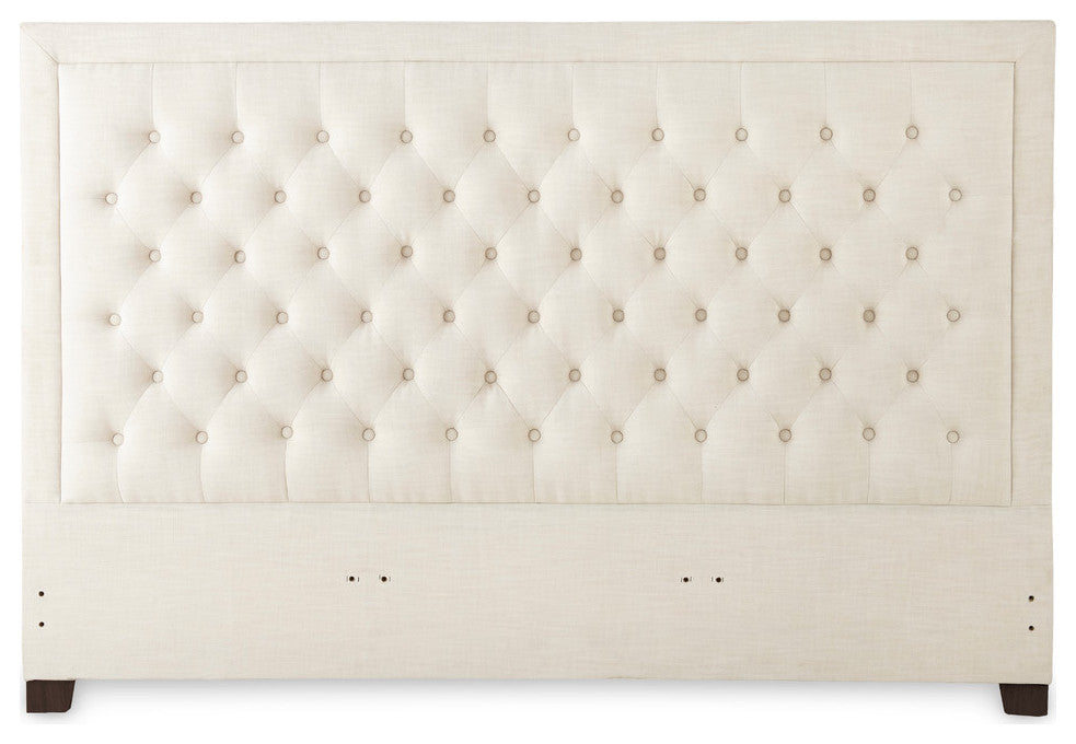 Isadora King Bed, White