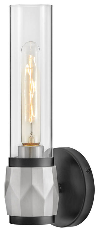 Hinkley Lighting 57080 Ellison 14" Tall Bathroom Sconce - Black / Brushed