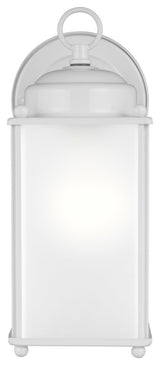 Generation Lighting 8593001 New Castle 10" Tall Outdoor Wall - White
