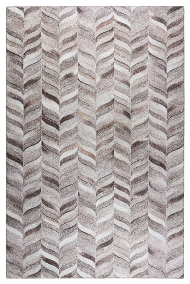 Indoor/Outdoor Stetson SS11 Flannel Machine Washable 9' x 12' Rug