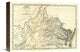 "State of Virginia, 1795" Stretched Canvas Giclee by Mathew Carey, 16"x11"