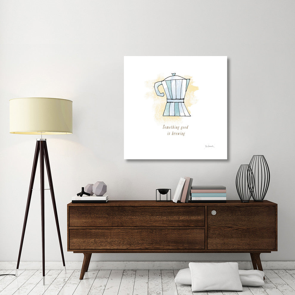 "Good Brew I" Digital Paper Print by Sue Schlabach, 42"x42"