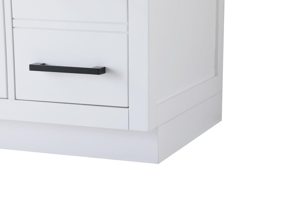 Home Living 36" Single Bathroom Vanity, White