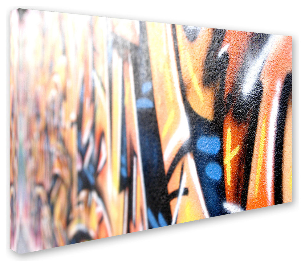 "Graffiti" Canvas Art by Yale Gurney, 24"x16"