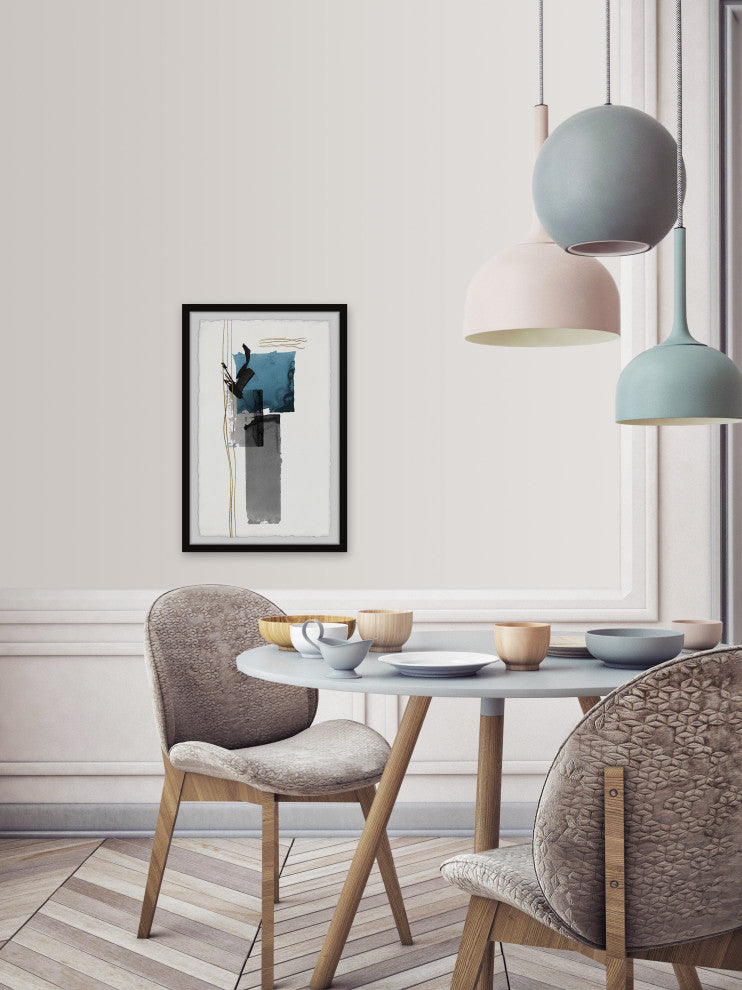 "The Right Pieces" Framed Painting Print, 16x24