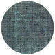 Ahgly Company Indoor Round Mid-Century Modern Area Rugs, 6' Round