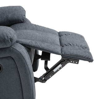 Lexie Contemporary Pillow Tufted Massage Recliner