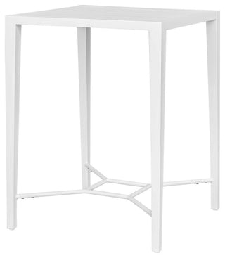 Uttermost Montellano White Outdoor Bar Table