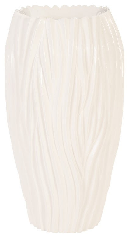 Alon Planter, Gel Coat White