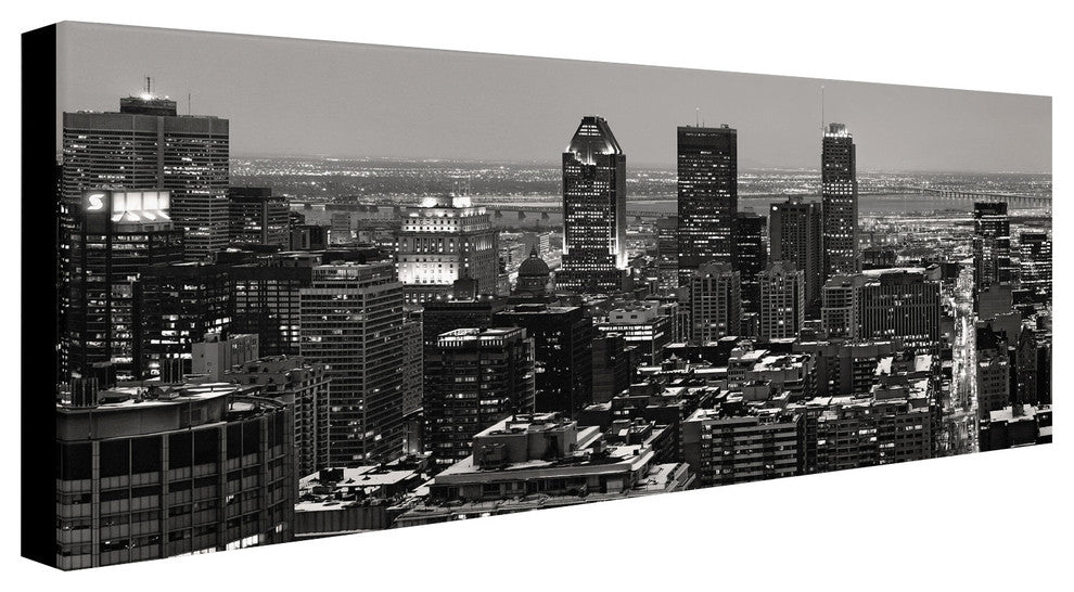'Montreal City' Canvas Art by Pierre Leclerc
