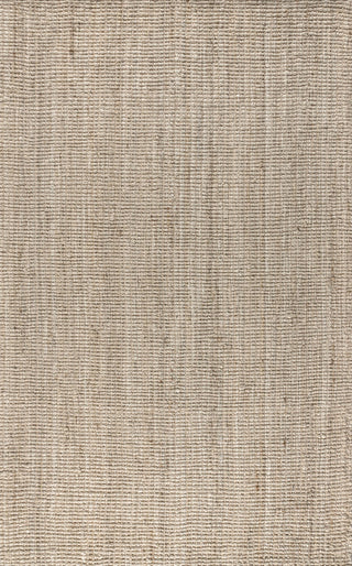 Pata Hand Woven Area Rug, Light Ivory, 8 X 10