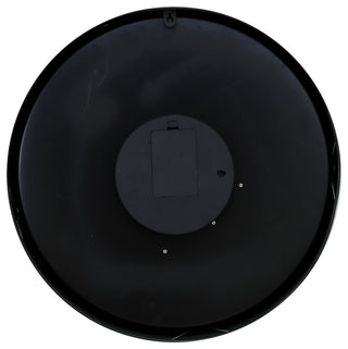 Modern Minimalist 18"D Dark Green Clock With Open Moving Gears