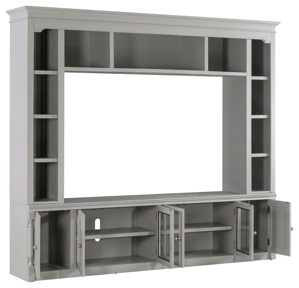 Virginia Charcoal Entertainment Center for TVs up to 75"