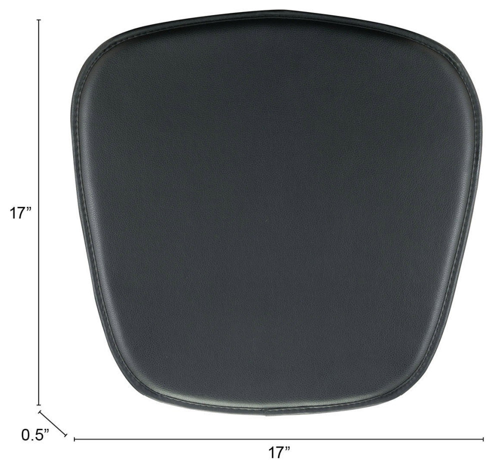 Wire Mesh Cushion Black