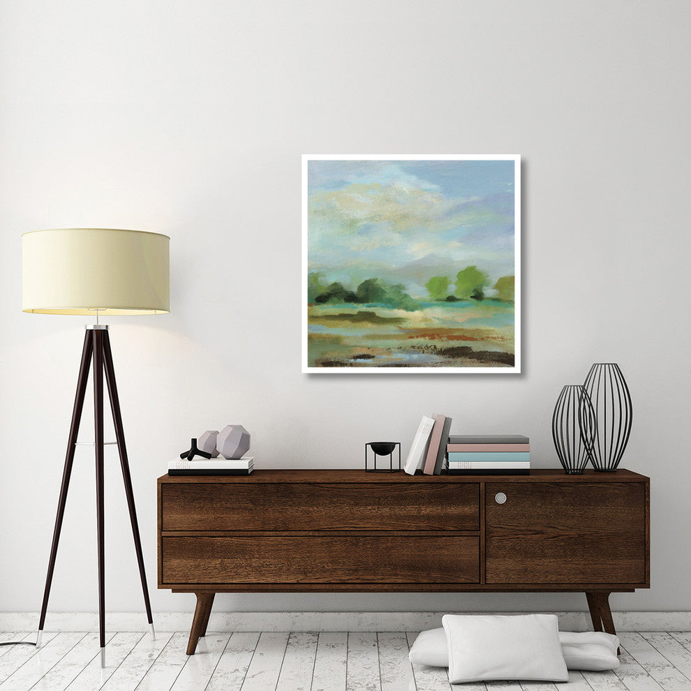 "Unexpected Clouds II" Digital Paper Print by Silvia Vassileva, 38"x38"