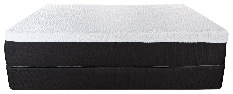 13" Hybrid Lux Memory Foam And Wrapped Coil Mattress Queen