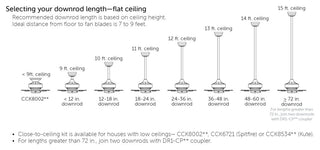 Fanimation Spitfire-KIT-60-F Spitfire 60" 3 Blade Indoor / - Brushed Nickel /