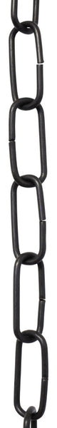 Brass Standard Link Chandelier Chain, 3', Oil Bronzed Black, U40
