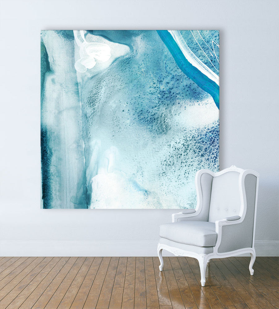 "Water Pocket IV" Fine Art Giant Canvas Print, 54"x54"