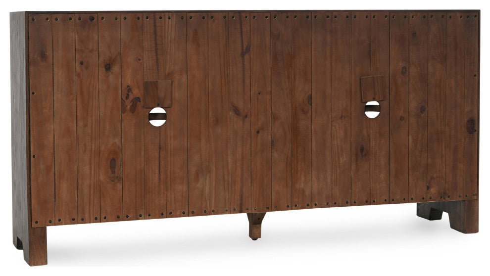 Troy 72" Reclaimed Oak Sideboard in Brown by Kosas Home