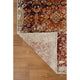 KAS Heritage 9373 Ivory/Rust Anna Area Rug, 5'3"x7'8"