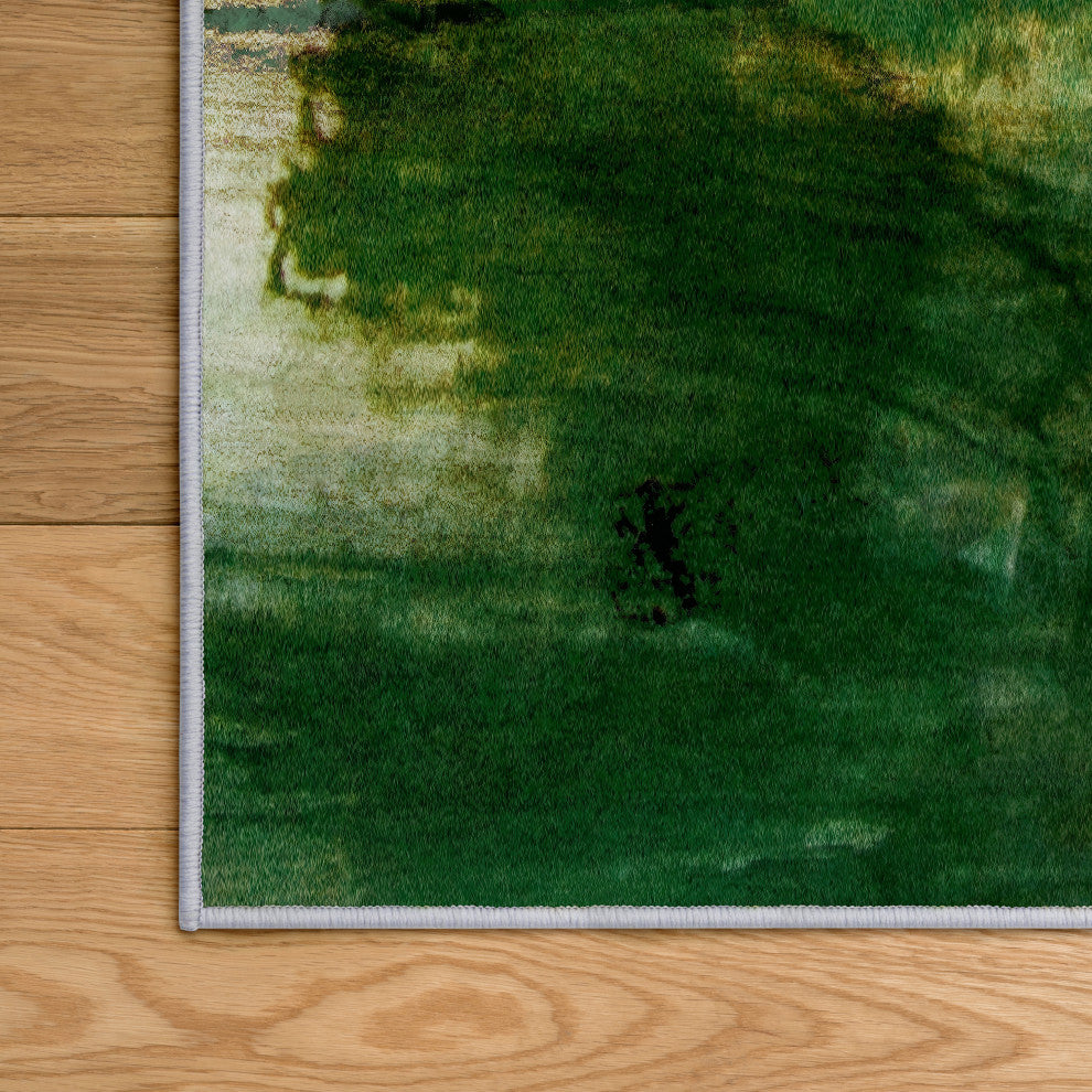 Garden Dreams Abstract Art Area Rug, 5'x7.5'