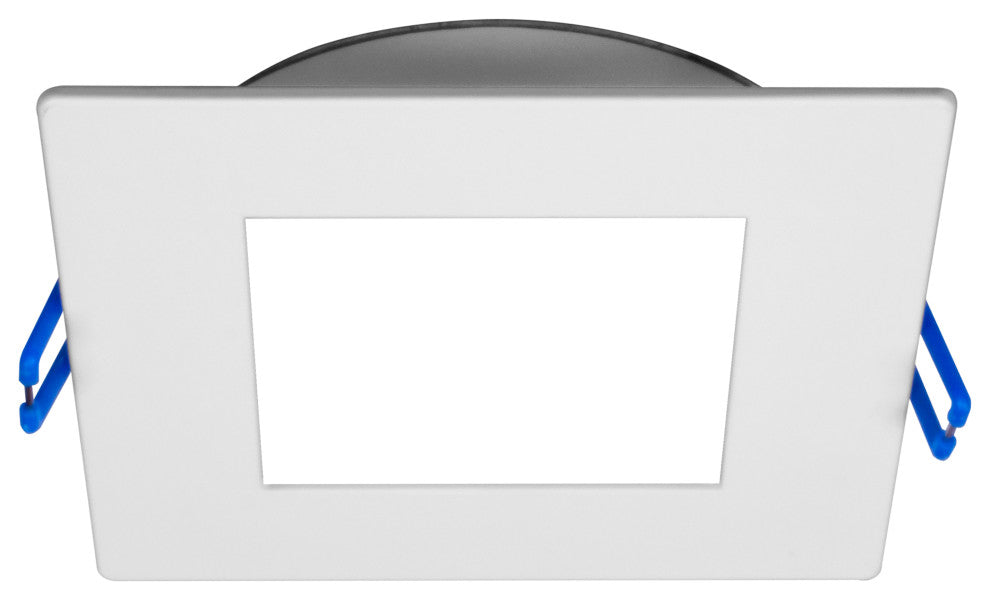 DLE6 Series 6" Square Downlight, White, 3000k
