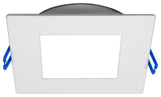 DLE6 Series 6" Square Downlight, White, 3000k