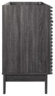 Render 48" Double Bathroom Vanity Cabinet, Charcoal