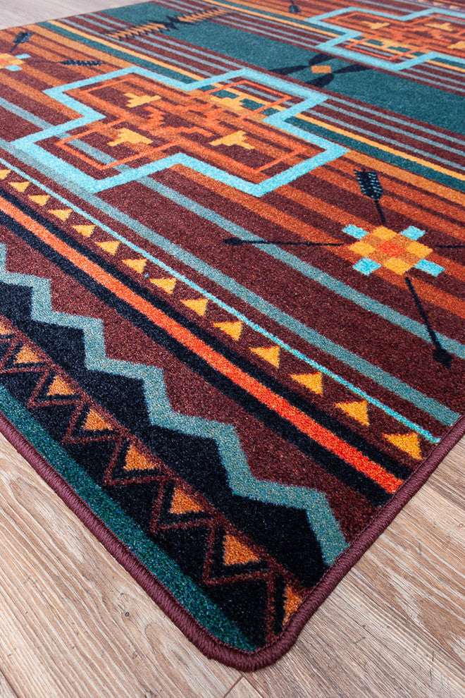 Brazos OKA Sunset Area Rug, 7'8"x10'9"