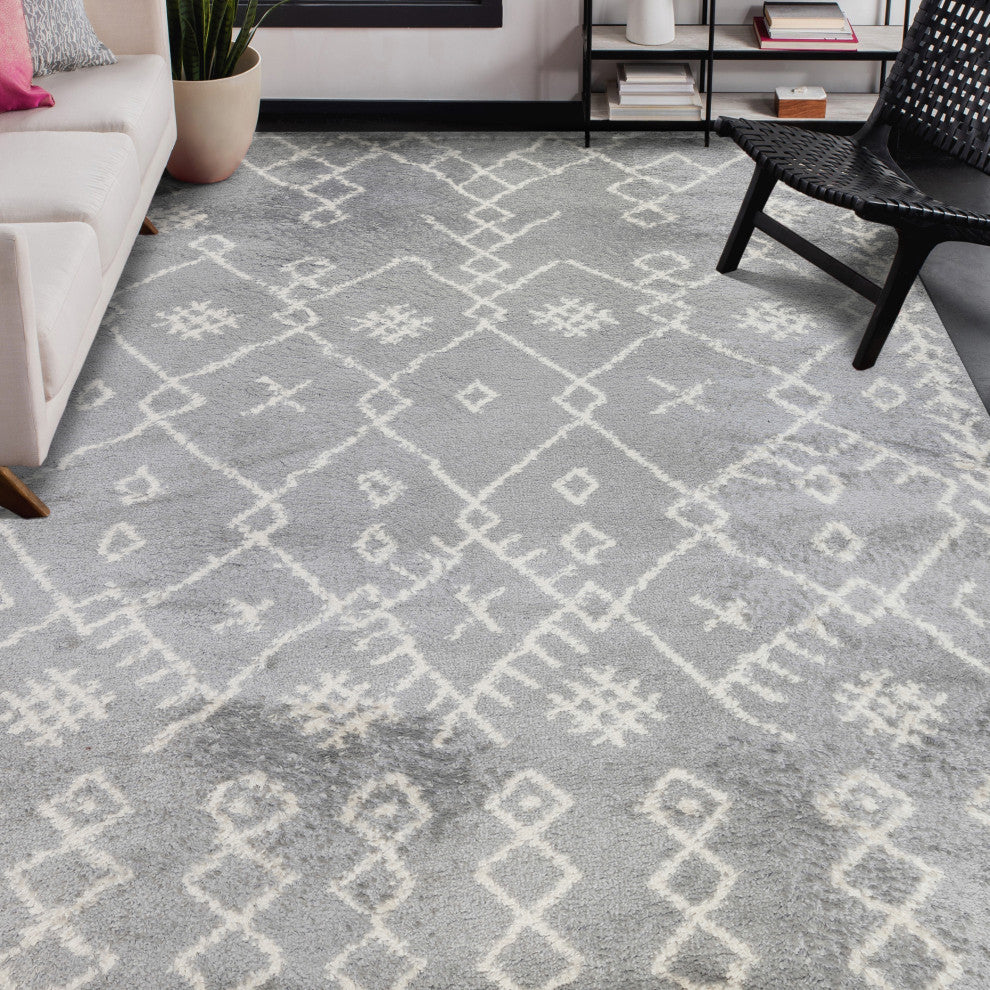 Aspen Belen Shag Polypropylene Area Rug, 8'3"x11'6"