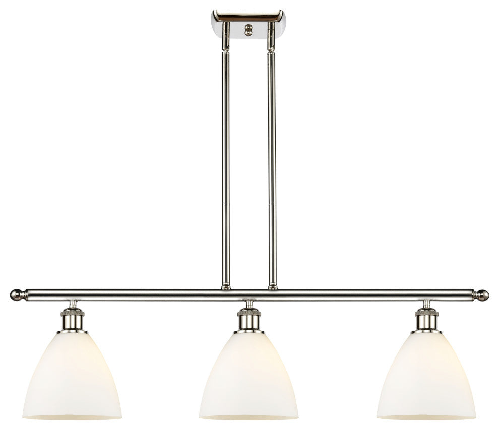Innovations 516-3I-PN-GBD-751-LED 3 Light Island Light, Polished Nickel