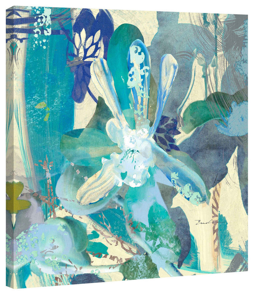 "Seeing True Blue" Painting Print on Wrapped Canvas