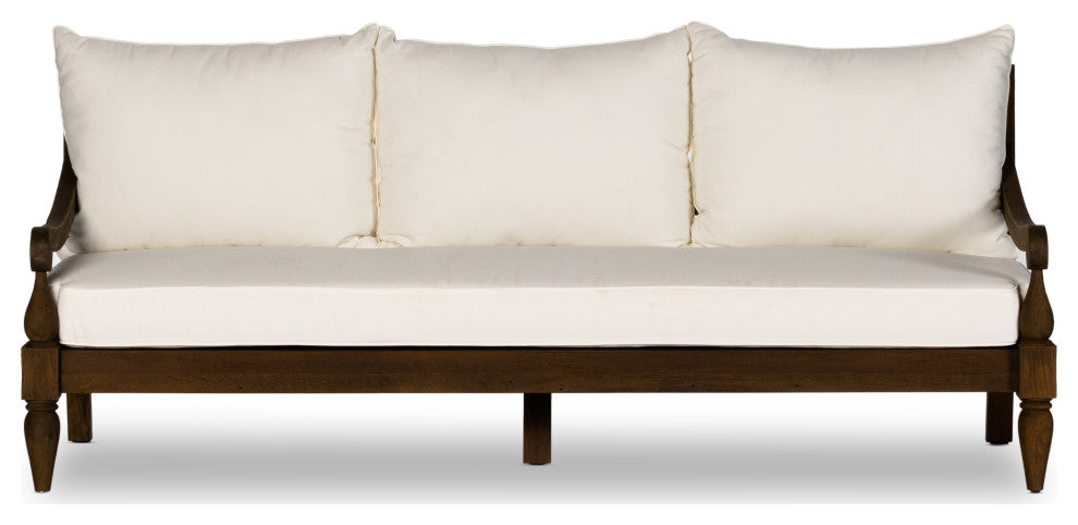 Alameda Outdoor Sofa-86"-Heritage Brown