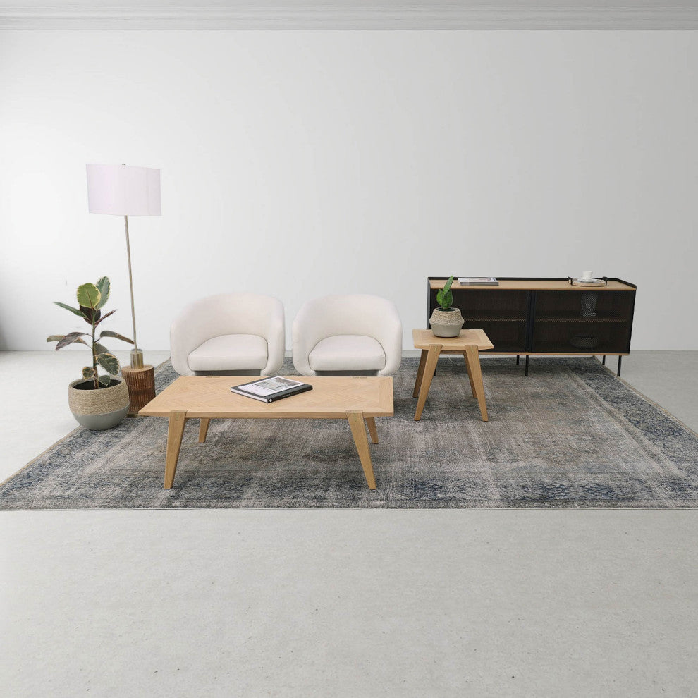 Colton Side Table, Light Brown