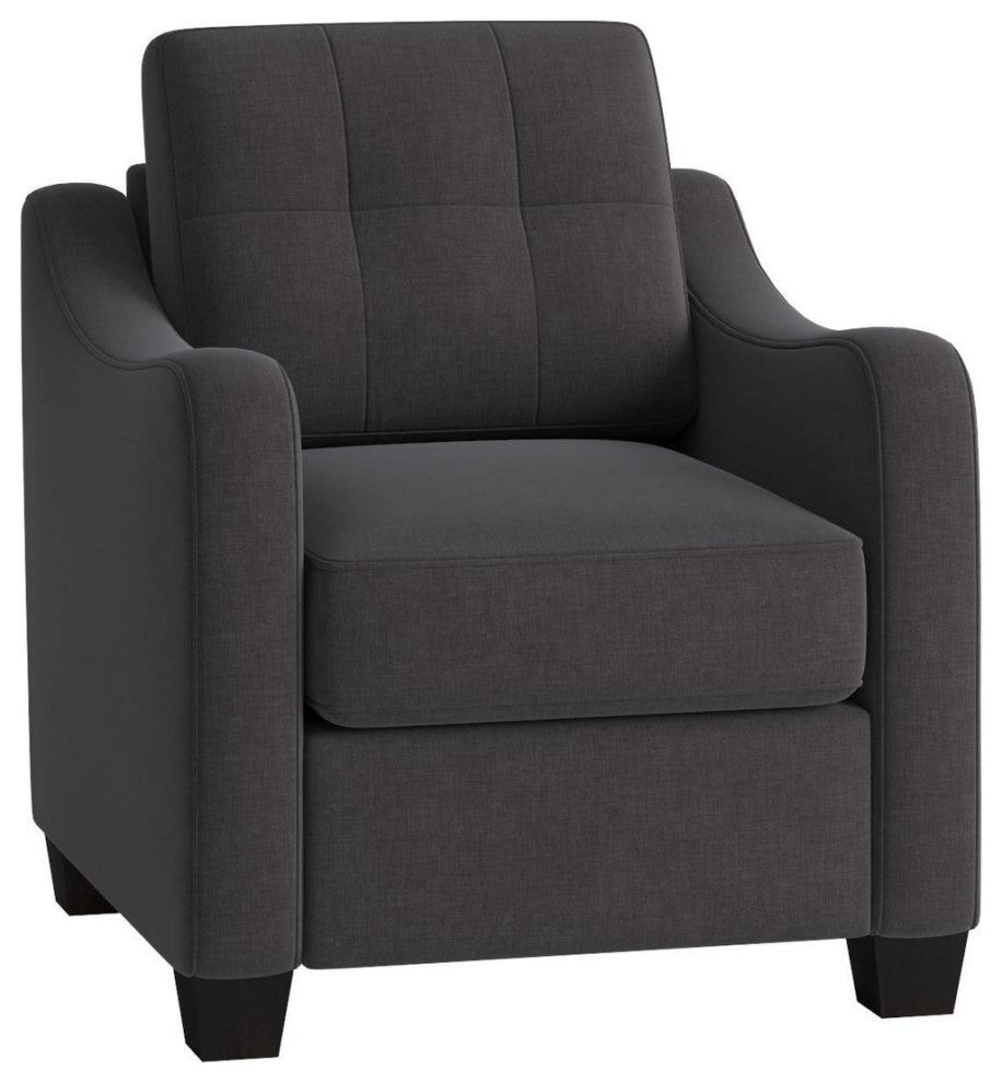 30"x31"x35", Gray Linen Upholstery Chair