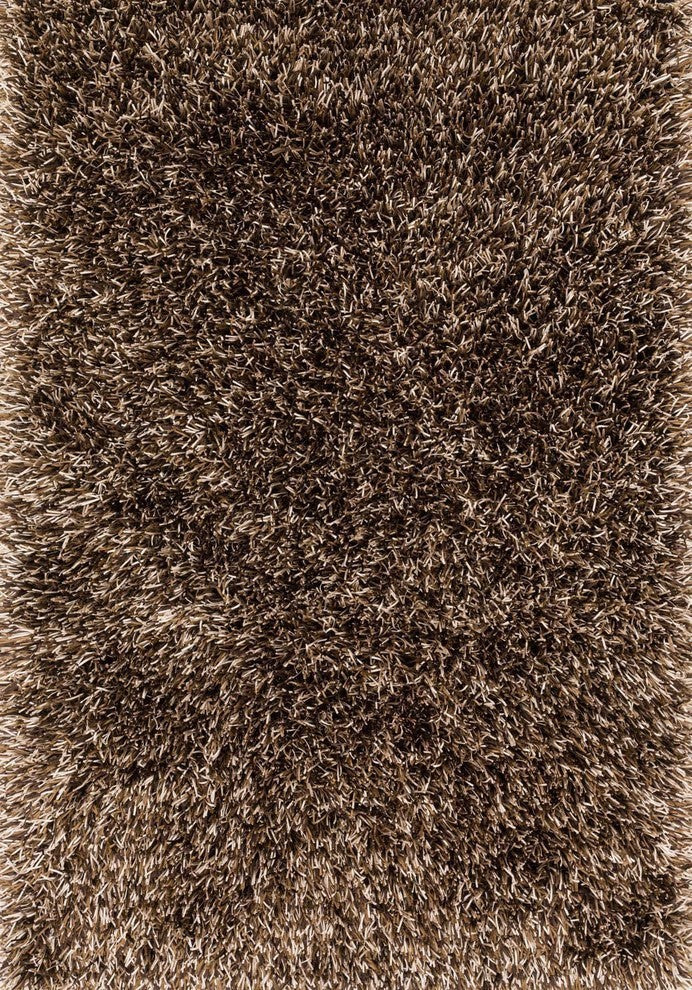 Linden LI-02 Brown-Beige Area Rug, 7'6"x9'6"