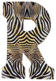 Handmade Eco-Friendly Wall Decor "S" Alphabet Letter Block, 1.3x7.8x4