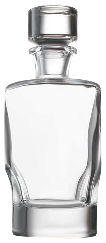 Carina Crystal Modern Whiskey Decanter 25.3 oz