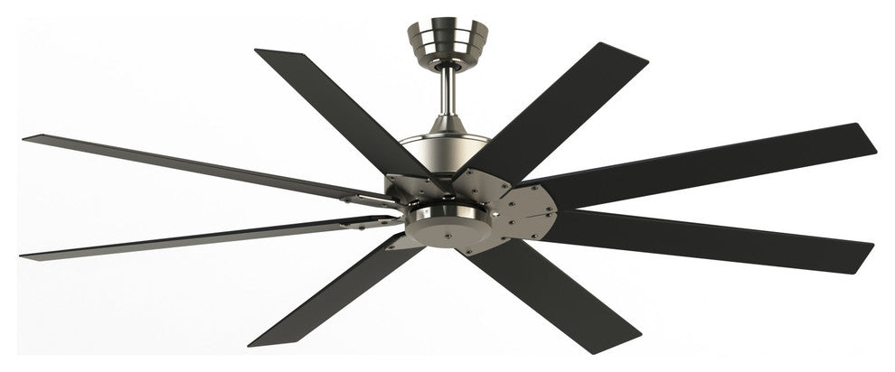 Fanimation Levon Custom-KIT-64 Levon Custom 64" 8 Blade Indoor / - Brushed